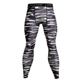 3D Printed Camouflage Joggers Leggings Men Quick Dry Compression Pants Gyms
