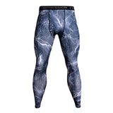 3D Printed Camouflage Joggers Leggings Men Quick Dry Compression Pants Gyms