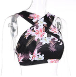 Fashion Flower Print Women Sets