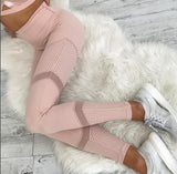 Fitness Pink Leggings Women