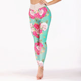 2019 Sexy Lace Splicing Waist Hips Leggings