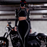 women fitness sporting two pieces set