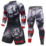 3D Prints Tight Skin Compression Sport Suit