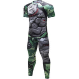 3D Prints Tight Skin Compression Sport Suit