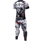 3D Prints Tight Skin Compression Sport Suit