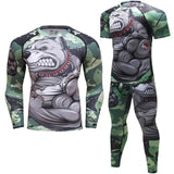3D Prints Tight Skin Compression Sport Suit