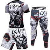 3D Prints Tight Skin Compression Sport Suit
