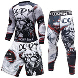 3D Prints Tight Skin Compression Sport Suit