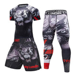 3D Prints Tight Skin Compression Sport Suit