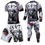 3D Prints Tight Skin Compression Sport Suit