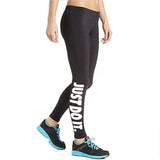 Leggings NEVER GIVE UP printing