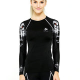 New 2019 Women Compression T Shirt Quick-dry Tights Fitness