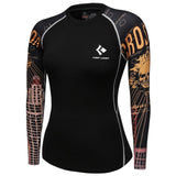 New 2019 Women Compression T Shirt Quick-dry Tights Fitness