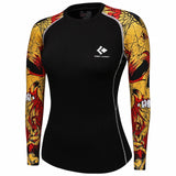 New 2019 Women Compression T Shirt Quick-dry Tights Fitness