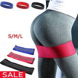 Anti Slip Cotton Hip Band Resistance Bands