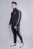 2019 Sport Suit Men Bodybuilding Jacket Pants Sports Suits