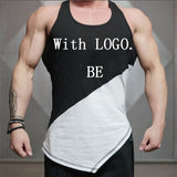 Fitness Men Tank Top Army