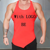 Fitness Men Tank Top Army