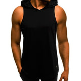Men Fitness Hoodies Tank Tops