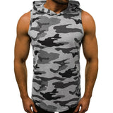Men Fitness Hoodies Tank Tops