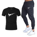 Men's Sets T Shirts+pants Two Pieces Sets