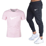 Men's Sets T Shirts+pants Two Pieces Sets