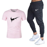 Men's Sets T Shirts+pants Two Pieces Sets