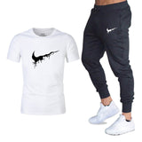 Men's Sets T Shirts+pants Two Pieces Sets