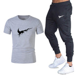Men's Sets T Shirts+pants Two Pieces Sets