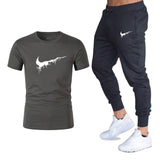 Men's Sets T Shirts+pants Two Pieces Sets