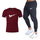 Men's Sets T Shirts+pants Two Pieces Sets