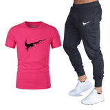 Men's Sets T Shirts+pants Two Pieces Sets