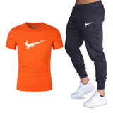 Men's Sets T Shirts+pants Two Pieces Sets