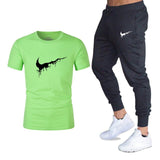 Men's Sets T Shirts+pants Two Pieces Sets