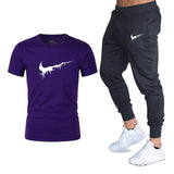 Men's Sets T Shirts+pants Two Pieces Sets