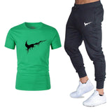 Men's Sets T Shirts+pants Two Pieces Sets