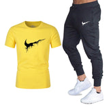 Men's Sets T Shirts+pants Two Pieces Sets