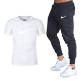 Men's Sets T Shirts+pants Two Pieces Sets
