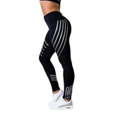 Women Leggings Gothic Mesh Design Fitness
