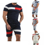 Sport Suit Men Summer Fitness Running