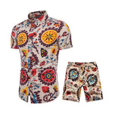 Set Men Beach Vacation Suit
