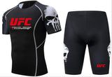 Men's T-shirts UFC Theme Fashion Clothes Fitness