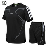 Tracksuit Men Two-piece Fashion Men Sets Summer